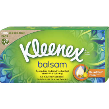 Kleenex Taschentücher Box Balsam 4-lagig