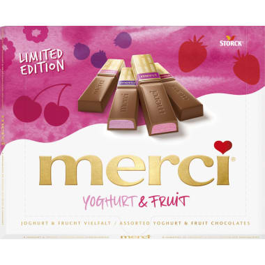 Merci Merci Vielfalt Yoghurt & Fruit