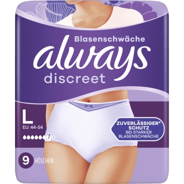 Always Discreet Pants L