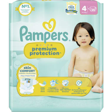 Pampers Premium Protection Größe 4