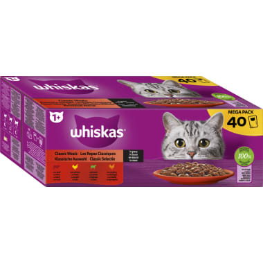 Whiskas Klassische Auswahl 40er-Packung