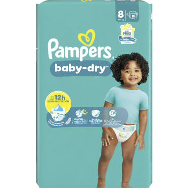 Pampers Baby Dry 8 +17kg