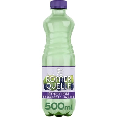 Römerquelle Emotion Brombeer/Limette 0,5 Liter
