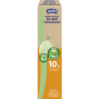 Swirl Bio-Müll Folienbeutel 10 Liter