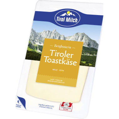 Tirol Milch Toastkäse Scheiben 45%