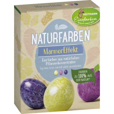 Oster-Naturfarben Marmoreffekt