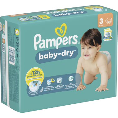 Pampers Baby-Dry Größe 3