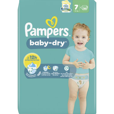 Pampers Baby Dry 7 +15kg