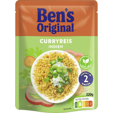 Ben's Original Express Curryreis Indien 2 Minuten