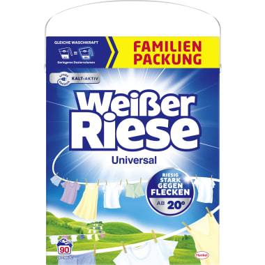 Weisser Riese Pulver Universal 90 Waschgänge