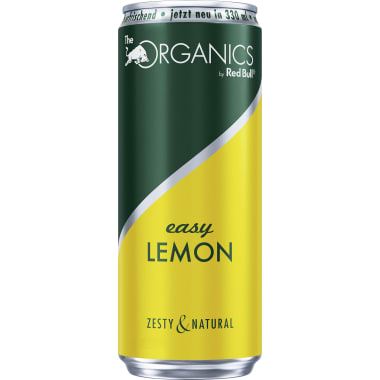 Red Bull Organics Easy Lemon 0,33 Liter
