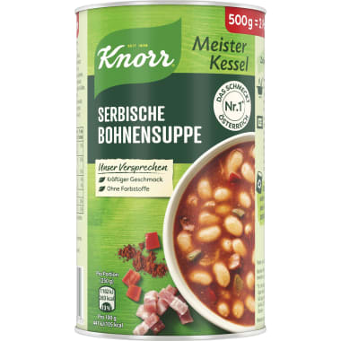Knorr Meister Kessel Serbische Bohnensuppe