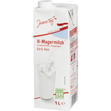Jeden Tag Haltbare Magermilch 0,5%