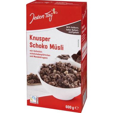 Jeden Tag Knuspermüsli Schoko