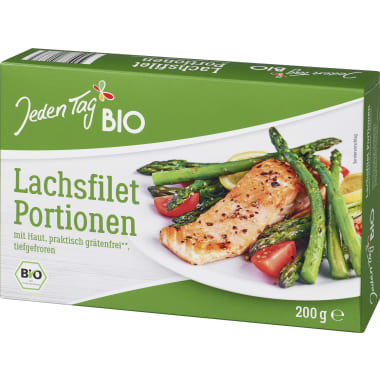 Jeden Tag Bio Bio Lachsfilets