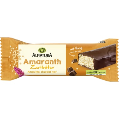 Alnatura Bio Amaranth Zartbitterriegel