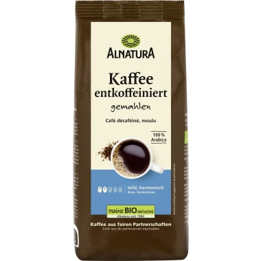 Alnatura Bio Café Classic entkoffeiniert gemahlen
