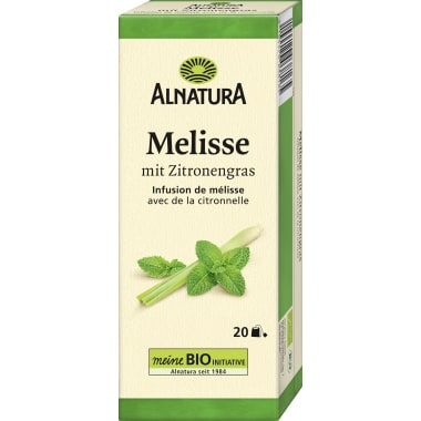 Alnatura Bio Melissentee mit Zitronengras