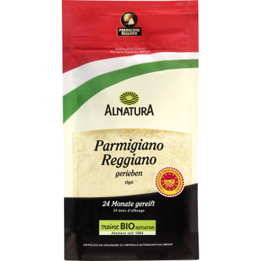 Alnatura Bio Parmigiano Reggiano frisch gerieben