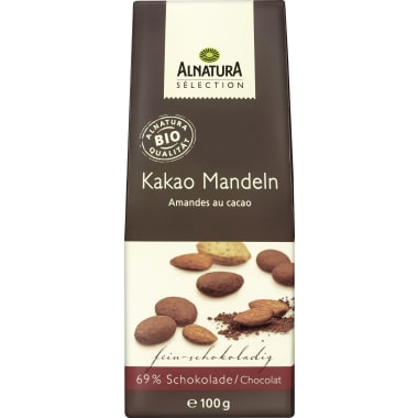Alnatura Bio Schokolade Selection Kakao-Mandeln