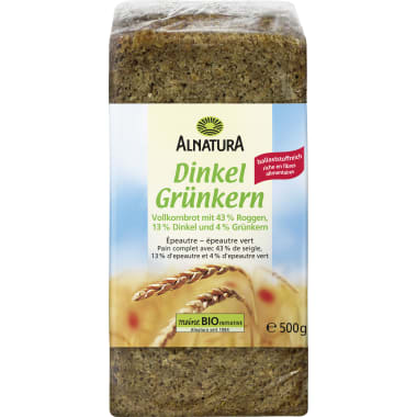 Alnatura Bio Dinkel-Grünkern Brot