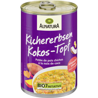 Alnatura Bio Kichererbsen-Kokos-Eintopf
