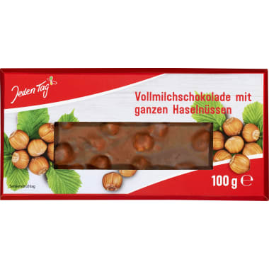 Jeden Tag Ganze Nuss Schokolade