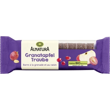 Alnatura Bio Fruchtschnitte Granatapfel-Traube