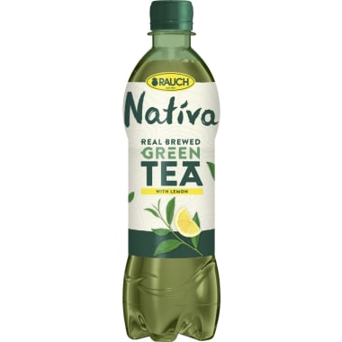 Rauch Nativa Green Tea Lemon 0,5 Liter