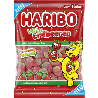 Haribo Wilde Erdbeeren Sauer