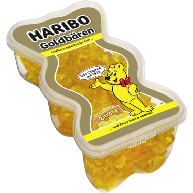 Haribo Goldbären Dose Zitrone