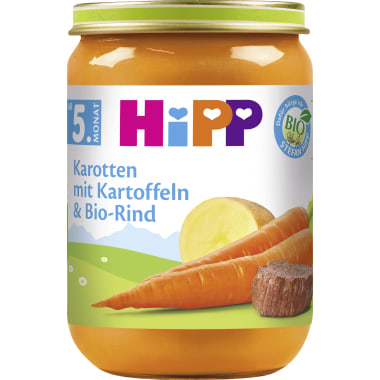 Hipp Karotten-Kartoffeln-Rind 4. Monat