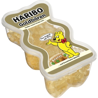 Haribo Goldbären Dose Ananas