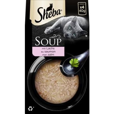 Sheba Katze Soup Lachs