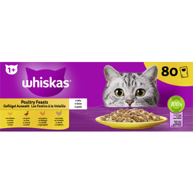 Whiskas Katze Geflügel Auswahl