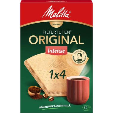Melitta Filter 1x4 Orginal Intense natur