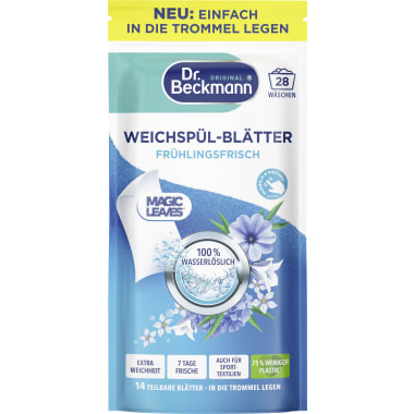 Dr. Beckmann Weichspülblätter Frühling 28 Waschgänge