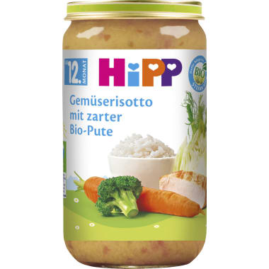 Hipp 12M Gemüserisotto/Pute