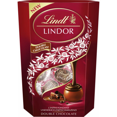 Lindt Lindt Lindor Kugeln Double Chocolate Cor