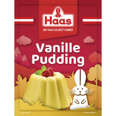 Haas Vanillepudding 3er-Packung