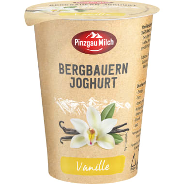 Pinzgau Milch Bergbauern Joghurt Vanille