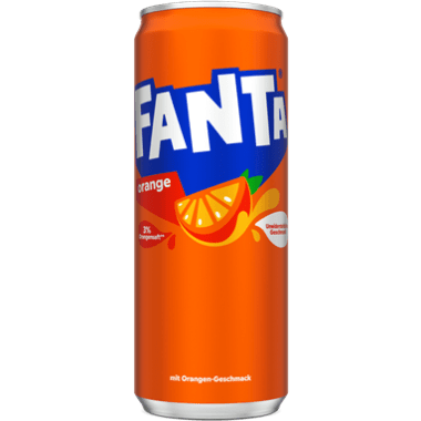 Fanta Orange 0,33 Liter Dose