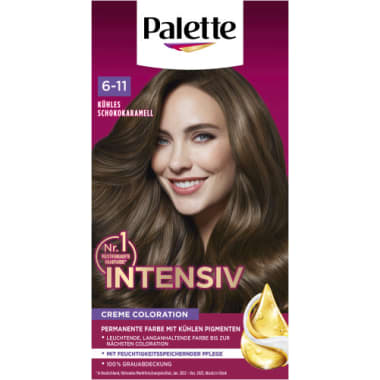 Palette Intensiv Kühles Schokokaramell