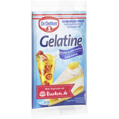Dr. Oetker Gelatine weiß gemahlen 3er-Packung