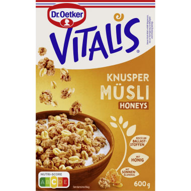Dr. Oetker Vitalis Knusper Honeys