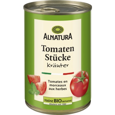 Alnatura Bio Tomatenstücke Kräuter
