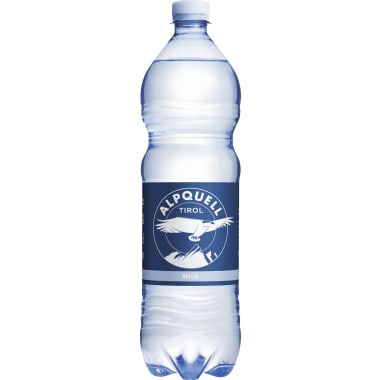Alpquell Mineralwasser mild 1,0 Liter