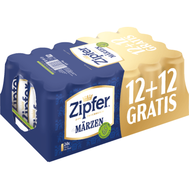 Zipfer Märzen Dose Sonderpack 24x 0,5 Liter