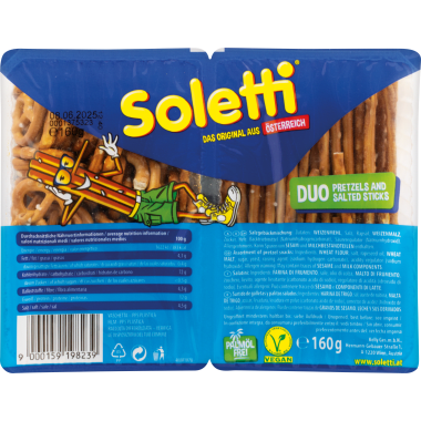 Soletti DUO Pretzels and salted Sticks