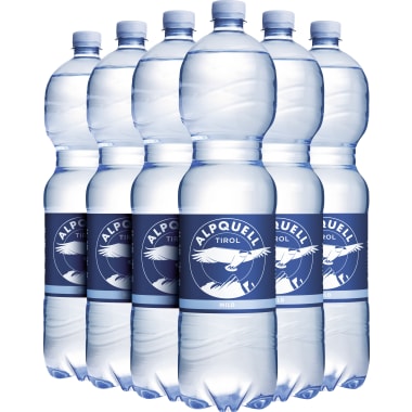 Alpquell Mineralwasser mild Tray 6x 1,5 Liter